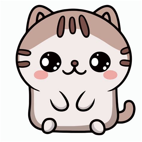 gato kawaii dibujos|dibujos de gatos aesthetic.